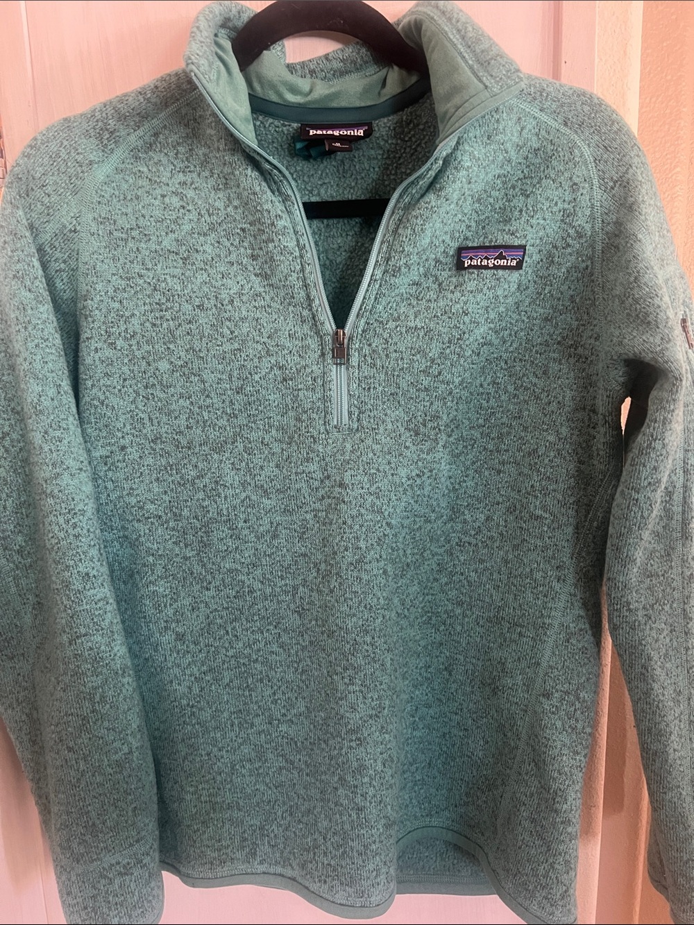 Patagonia women’s team Half-Zip Fleece Pullover